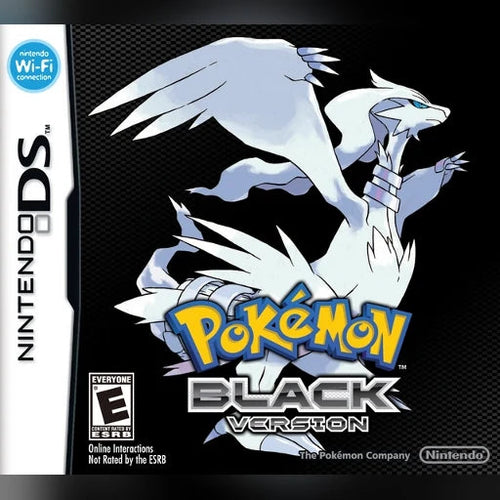 Pokémon Black game cover