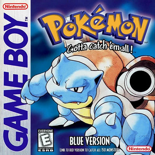 Pokémon Blue game cover