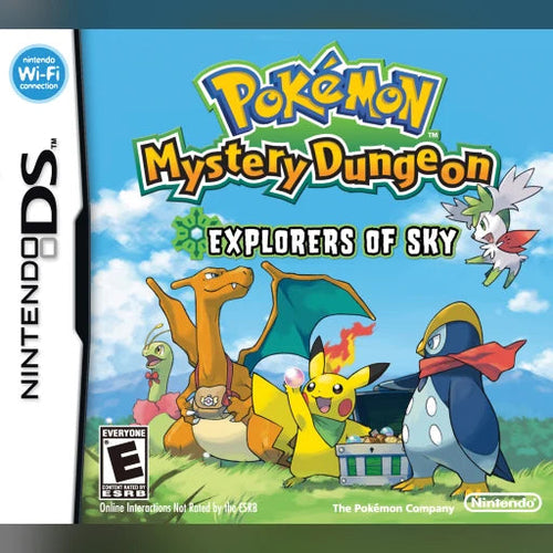 Pokémon Explorers of Sky game cover