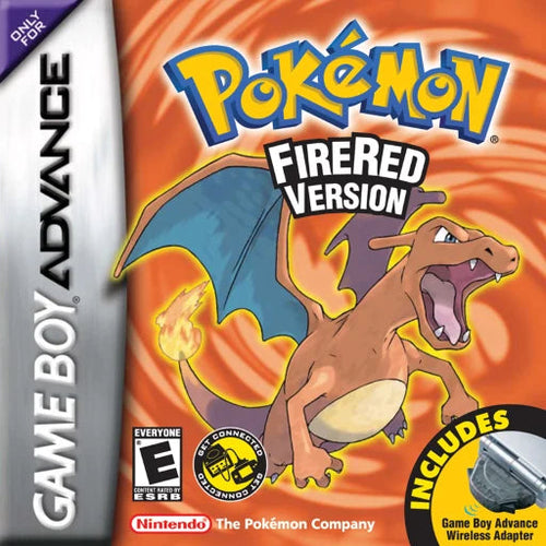 Pokémon FireRed game cover