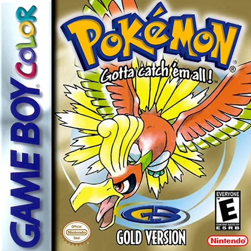 Pokémon Gold game cover