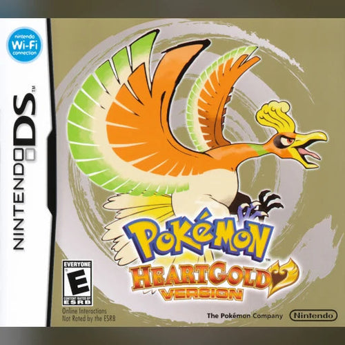 Pokémon HeartGold game cover