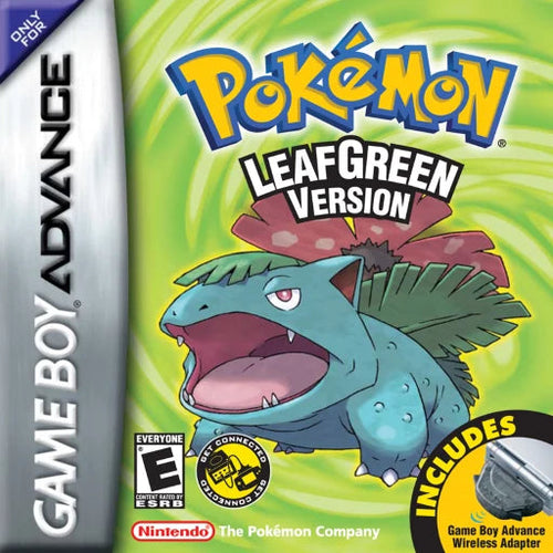 Pokémon LeafGreen game cover