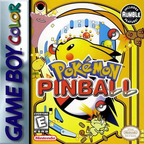 Pokémon Pinball game cover