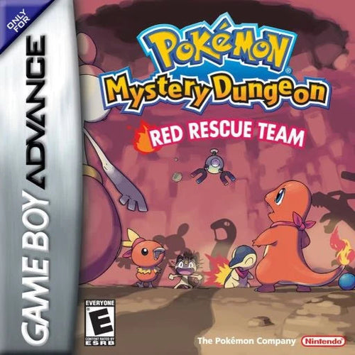 Pokémon Red Rescue Team game cover
