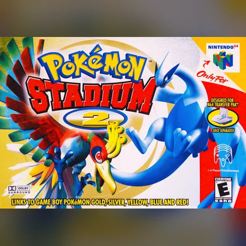 Pokémon Stadium 2 game cover