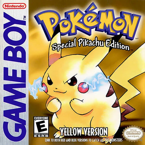 Pokémon Yellow game cover