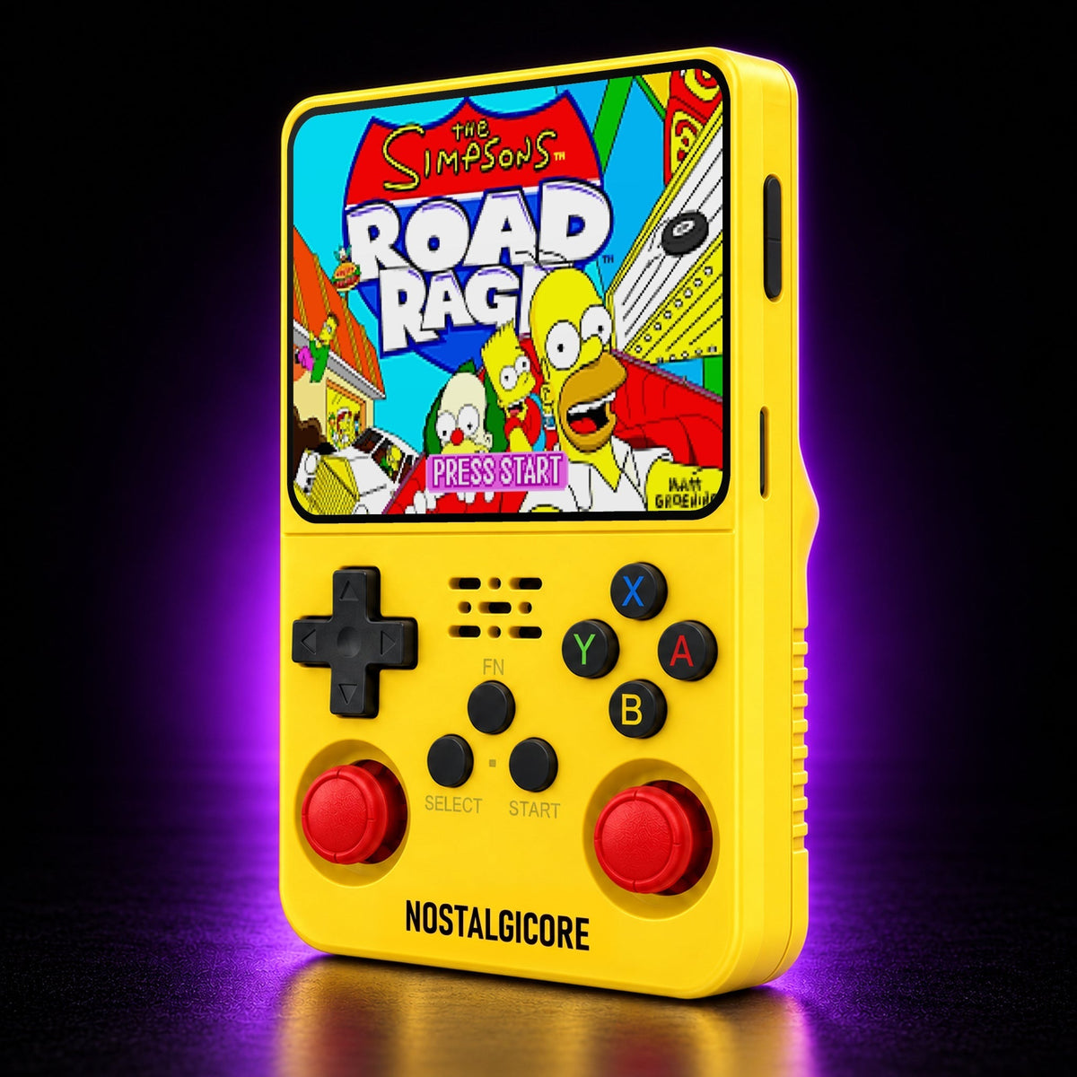 NOSTALGICORE Classic console in Yellow