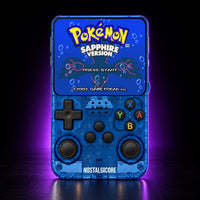NOSTALGICORE Classic handheld console in Dark Blue