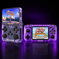 NOSTALGICORE Classic and Landscape consoles in Purple