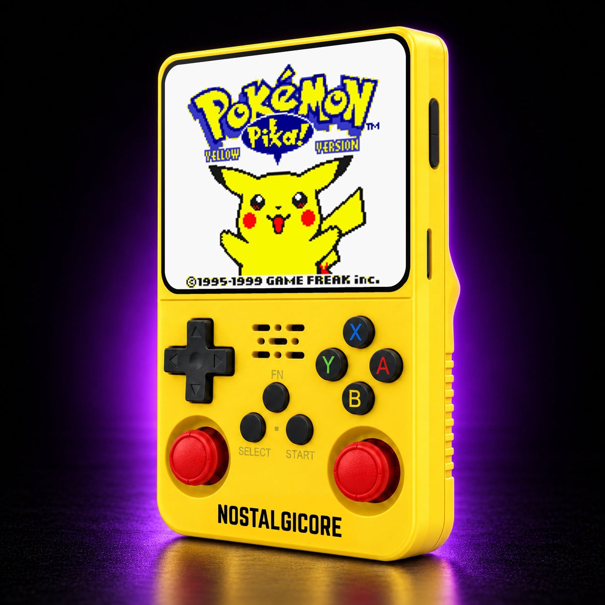 NOSTALGICORE Classic handheld console in Yellow