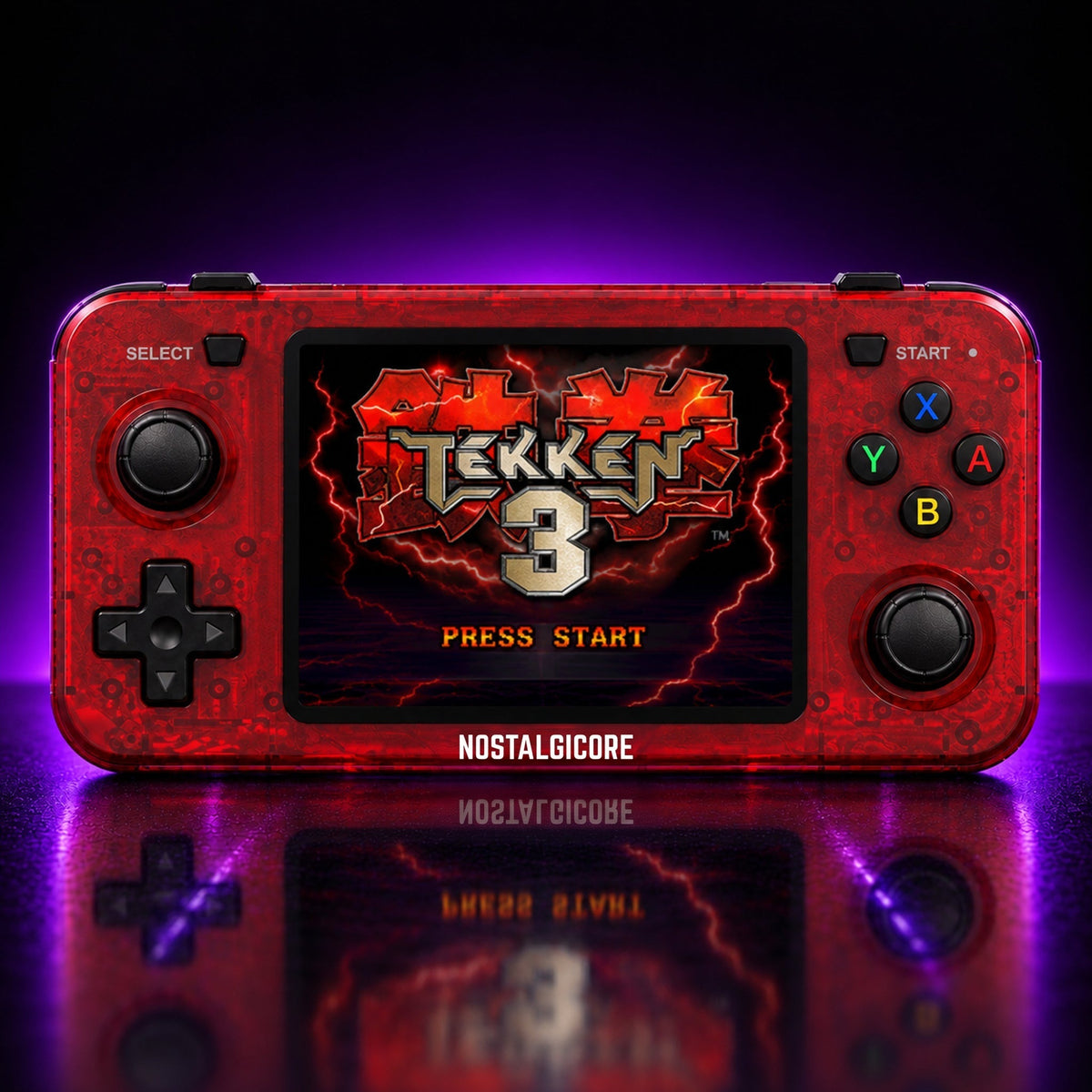 NOSTALGICORE Landscape console in Red
