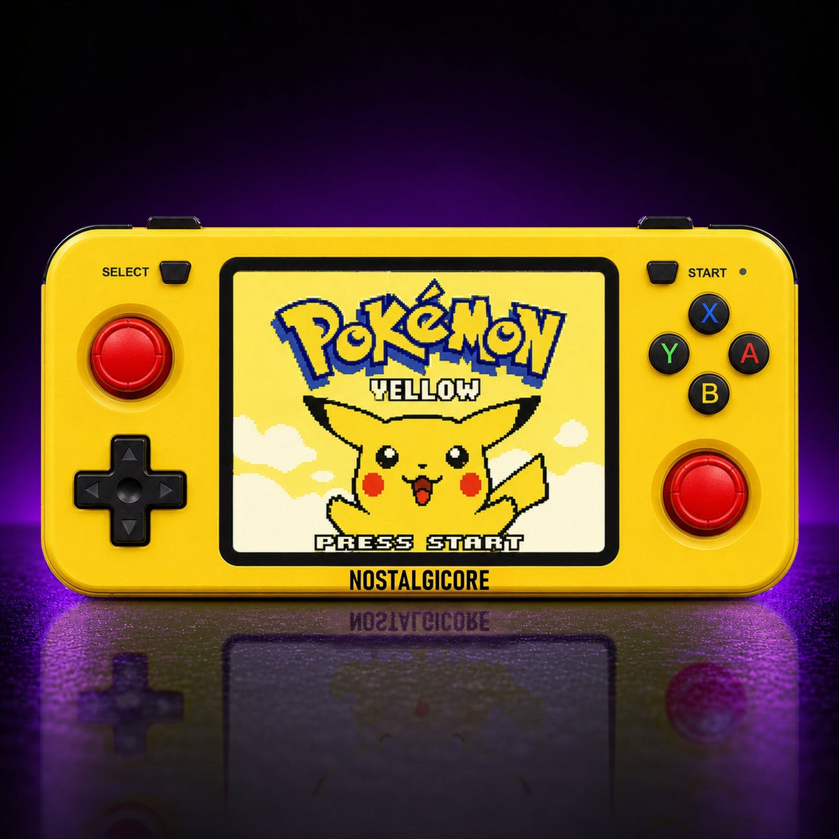 NOSTALGICORE Landscape console in Yellow