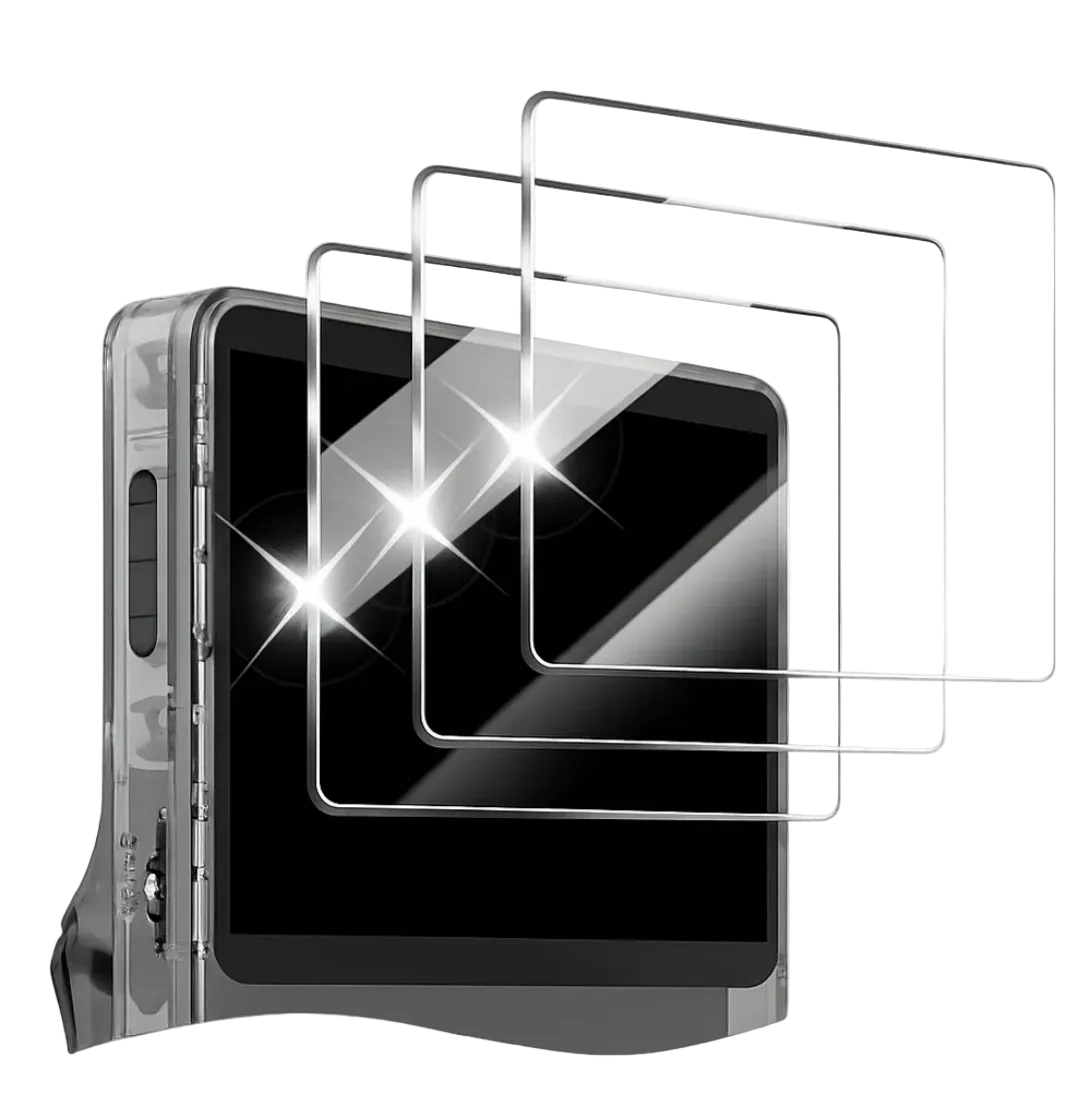 Glass screen protector 3 pack