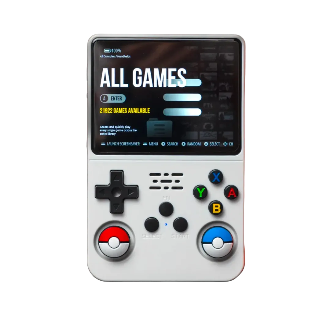 Red and blue thumb stick grips, photo 1